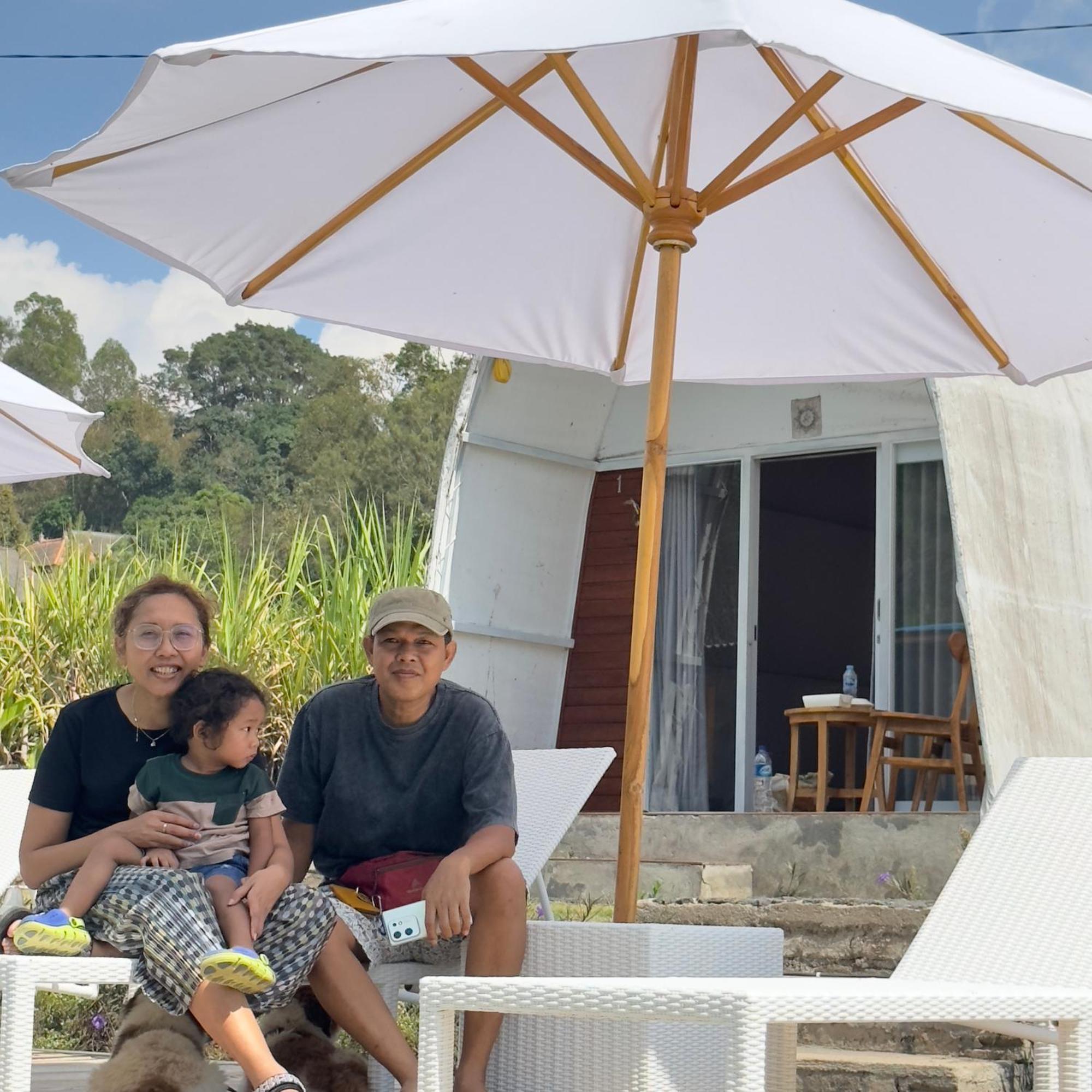 Luxe tent Volcano Rim Kintamani